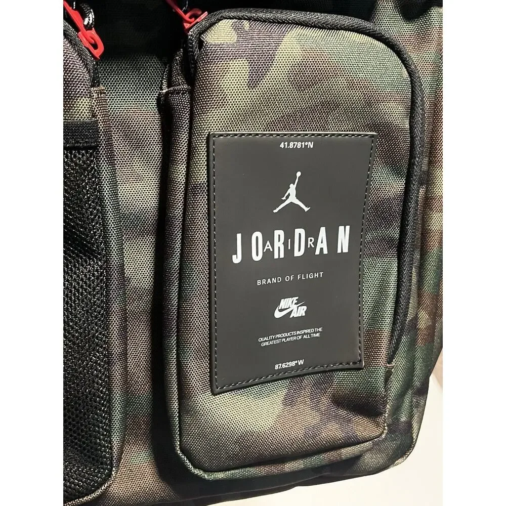 JORDAN HESI PACK Backpack 22L Camo Green MA0838-650 RARE NWT Limited Release